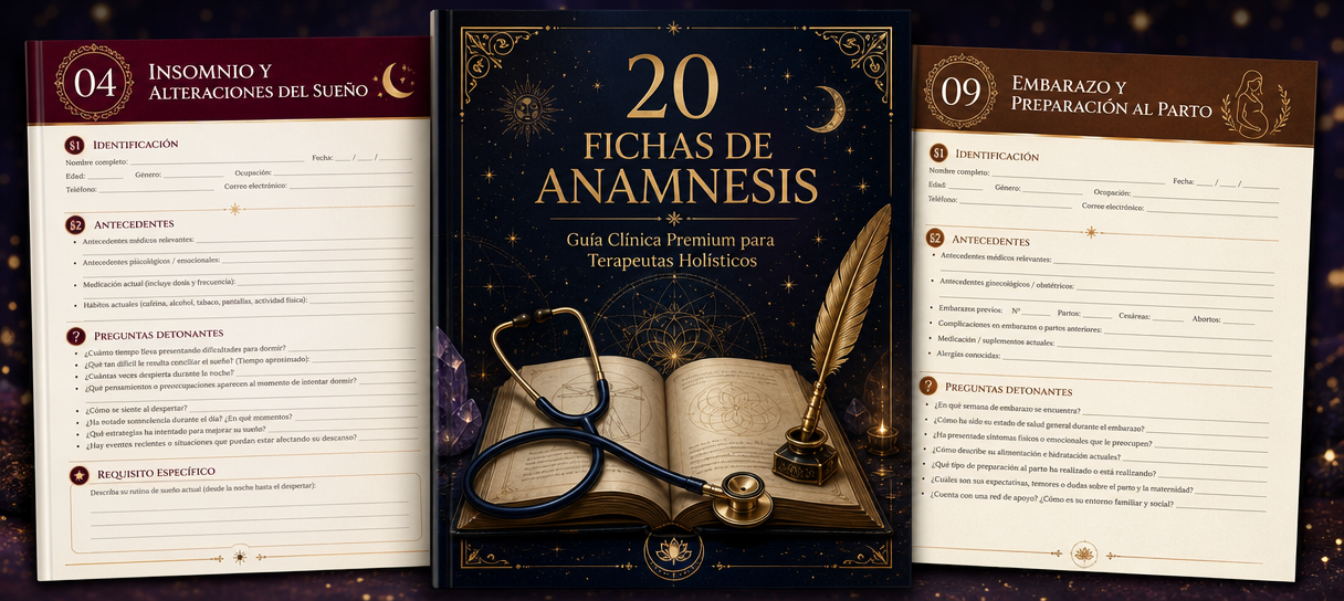 20 Plantillas de Formulario de Anamnesis Completo