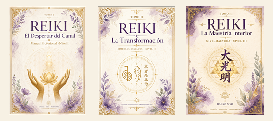 Manuales Profesionales de Reiki – Niveles I, II y III